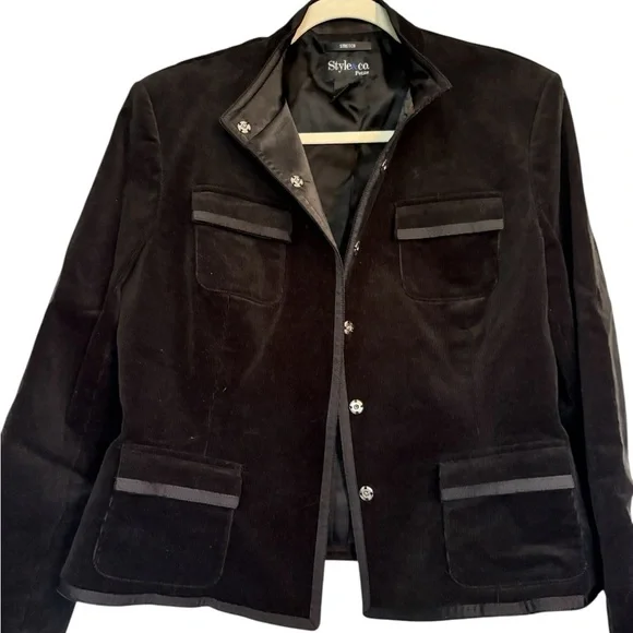 Style & Co. Woman’s Black Blazer Jacket - Picture 1 of 5